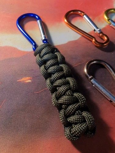 Tactical paracord keyring - tactical,