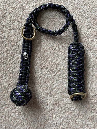Paracord black undead - 24”,