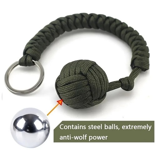 Paracord monkey fist - monkey,