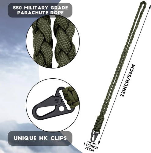 Heavy duty paracord - paracord, lanyard