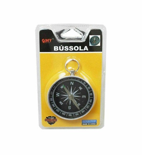 Compass keyring outdoor hiking - keyring,